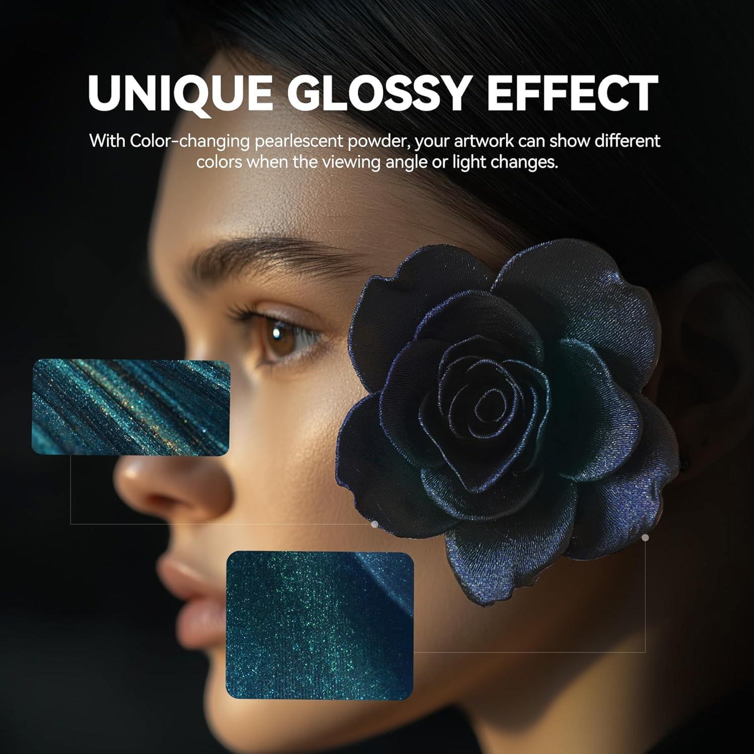 imageSUNLU PLA Filament 16 Color Bundle Multicolor PLA 3D Printer Filament 175mm Individually Vacuum Packed 025kg per Spool 4kg in Total 16 Pack 12 Regular Solid Color and 4 Transparent ColorStars Flowinggalaxy Black