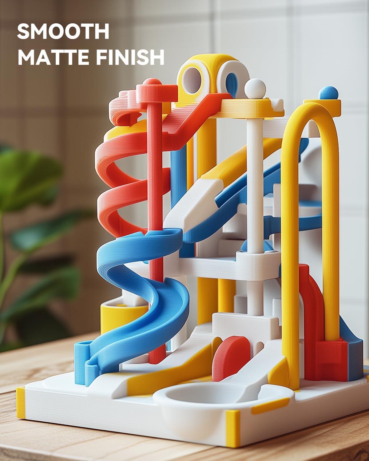 imageSUNLU PLA Plus Filament Refill 175mm 4KG 3D Printer Filament PLA Refill NoSpool Black PLA Filament for Reusable Spools Compatible with Bambu Labs Filament 4Rolls 1KGRollMatte Pla BlackWhiteRedBlue