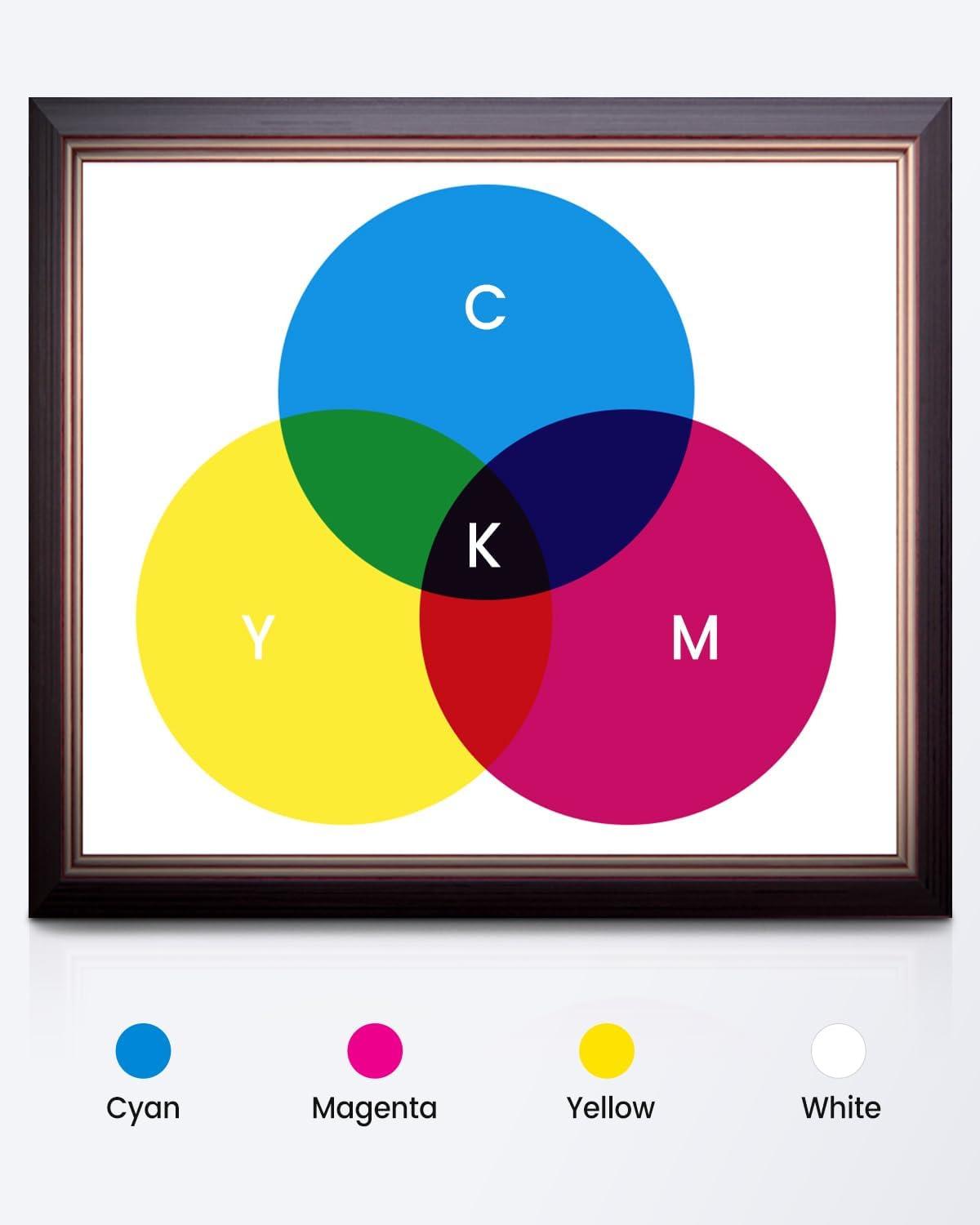 imageSUNLU PLA20 3D Printer Filament Bundle 4KG Upgrade PLA Filament 175mm Tougher and Stronger Dimensional Accuracy 002mm 1KG per Spool 4 Packs 4KG Total Black1kg4 Cmykwhitecyanmagentayellow