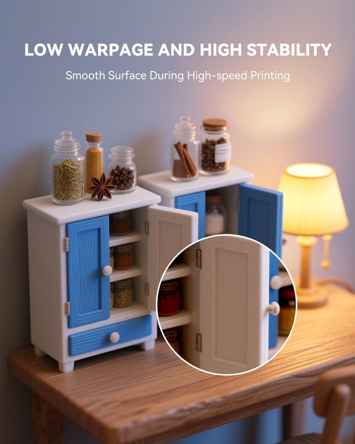 imageSUNLU PLA20 Filament 175mm Black 2KG High Speed PLA Plus20 Tougher and Stronger 3D Printer Filament Dimensional Accuracy  002mm 2 Pcs 1kg Spool22lbs Fits for Most FDM 3D Printers2kg Greygrey