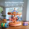 imageSUNLU 3D Printer Filament PLA Plus 175mm SUNLU Neatly Wound PLA Filament 175mm PRO PLA Filament for Most FDM 3D Printer Dimensional Accuracy  002 mm 1 kg Spool22lbs Bone WhiteLarge Spool 5kg Pla Plus Red