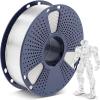imageSUNLU PLA 3D Printer Filament PLA Filament 175mm Neatly Wound 3D Printing Filament 175mm Dimensional Accuracy  002 mm Fit Most FDM 3D Printers 1kg Spool 22lbs Olive Green1000gpla Transparent