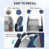 imageSUNLU PLA Plus Filament Refill 175mm 4KG 3D Printer Filament PLA Refill NoSpool Black PLA Filament for Reusable Spools Compatible with Bambu Labs Filament 4Rolls 1KGRoll500g4 Pla20 Grey