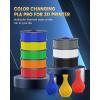 imageSUNLU PLA20 3D Printer Filament Bundle 4KG Upgrade PLA Filament 175mm Tougher and Stronger Dimensional Accuracy 002mm 1KG per Spool 4 Packs 4KG Total Black8250g Roasted Chestnut Blackbone Whitegreycoffeeredklein Bluevivid Yellowgreen
