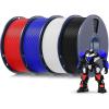 Bundle-4000g Pla Black+white+klein Blue+red Bundle-4000g Pla Black+white+klein Blue+red