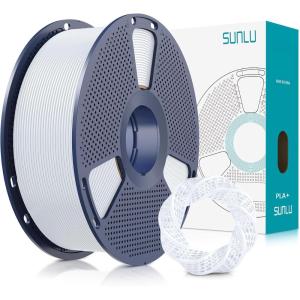imageSUNLU 3D Printer Filament PLA Plus 175mm SUNLU Neatly Wound PLA Filament 175mm PRO PLA Filament for Most FDM 3D Printer Dimensional Accuracy  002 mm 1 kg Spool22lbs Bone White1kg Pla Plus Ceramic