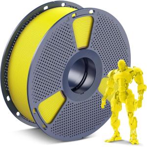 imageSUNLU PLA 3D Printer Filament PLA Filament 175mm Neatly Wound 3D Printing Filament 175mm Dimensional Accuracy  002 mm Fit Most FDM 3D Printers 1kg Spool 22lbs Olive Green1kg Pla Yellow