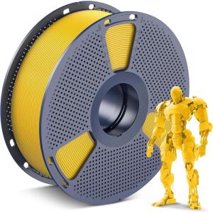 imageSUNLU PLA 3D Printer Filament PLA Filament 175mm Neatly Wound 3D Printing Filament 175mm Dimensional Accuracy  002 mm Fit Most FDM 3D Printers 1kg Spool 22lbs Olive Green1kg Pla Vivid Yellow
