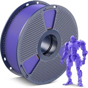 imageSUNLU PLA 3D Printer Filament PLA Filament 175mm Neatly Wound 3D Printing Filament 175mm Dimensional Accuracy  002 mm Fit Most FDM 3D Printers 1kg Spool 22lbs Olive Green1kg Pla Purple