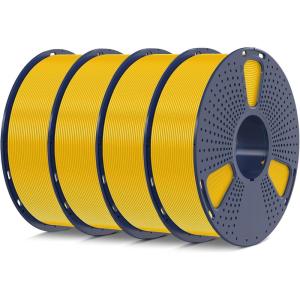 imageSUNLU PLA 3D Printer Filament PLA Filament 175mm Neatly Wound 3D Printing Filament 175mm Dimensional Accuracy  002 mm Fit Most FDM 3D Printers 1kg Spool 22lbs Olive Green4000gpla Yellowyellowyellowyellow