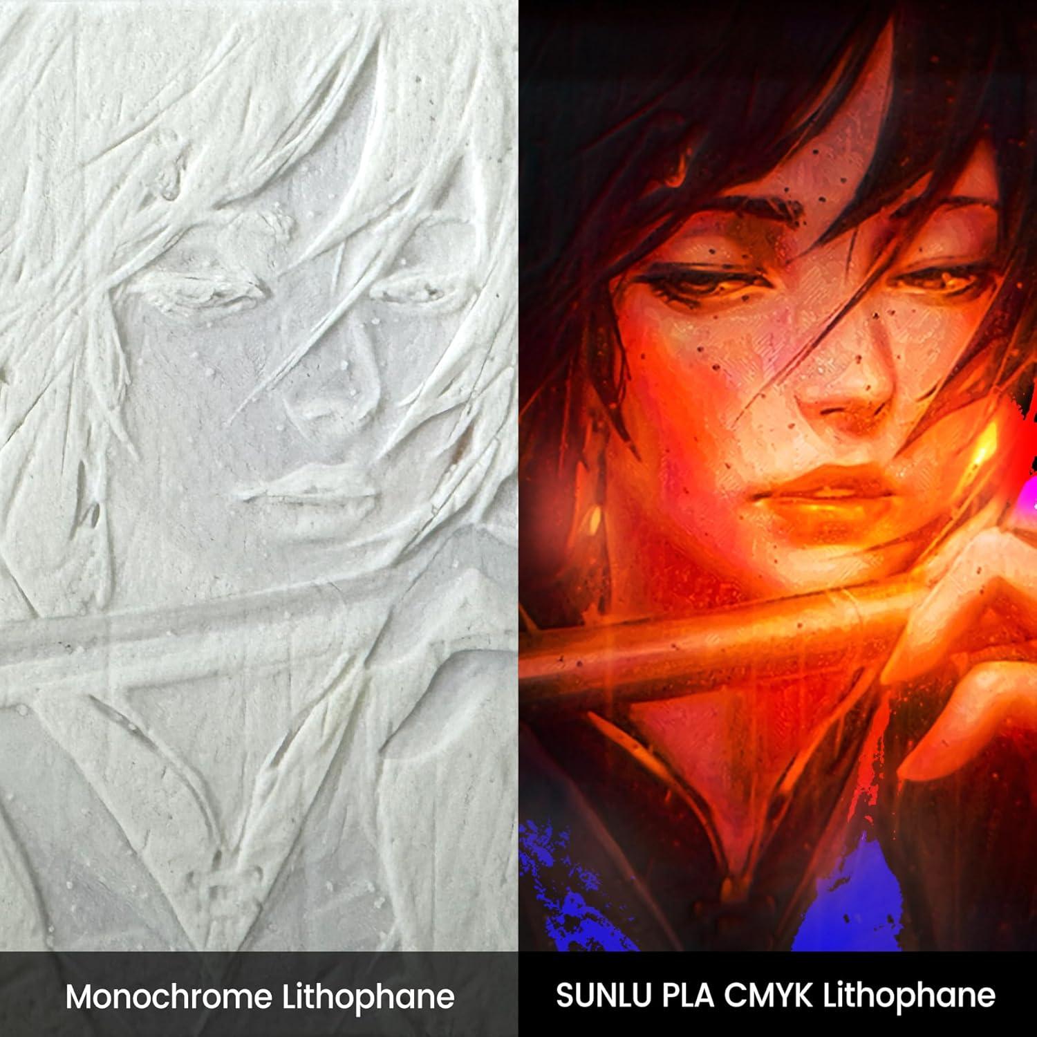 imageSUNLU 3D Printer Filament 10kg Bundle Neatly Wound PLA Filament 175mm 002mm 1kg per Spool 10 Packs BlackWhiteGreyRedOlive GreenYellowBlue GreyWoodSilverTransparentCmyk Pla Whitecyanmagentayellow