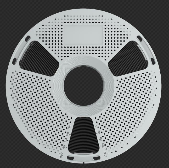 imageSUNLU 500G PA12CF 3D Filament 175mm Carbon Fiber Nylon Filament Excellent Wear ampamp Oil Resistance HeatResistant Spool Engineering Filament Dimensional Accuracy 002mm 05KG Spool Black1kg Pcabs White