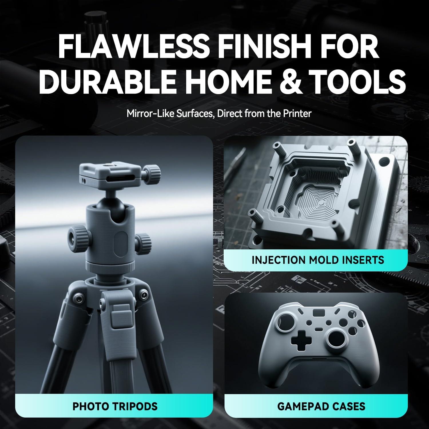 imageSUNLU 500G PA12CF 3D Filament 175mm Carbon Fiber Nylon Filament Excellent Wear ampamp Oil Resistance HeatResistant Spool Engineering Filament Dimensional Accuracy 002mm 05KG Spool Black1000gpa6gf Grey