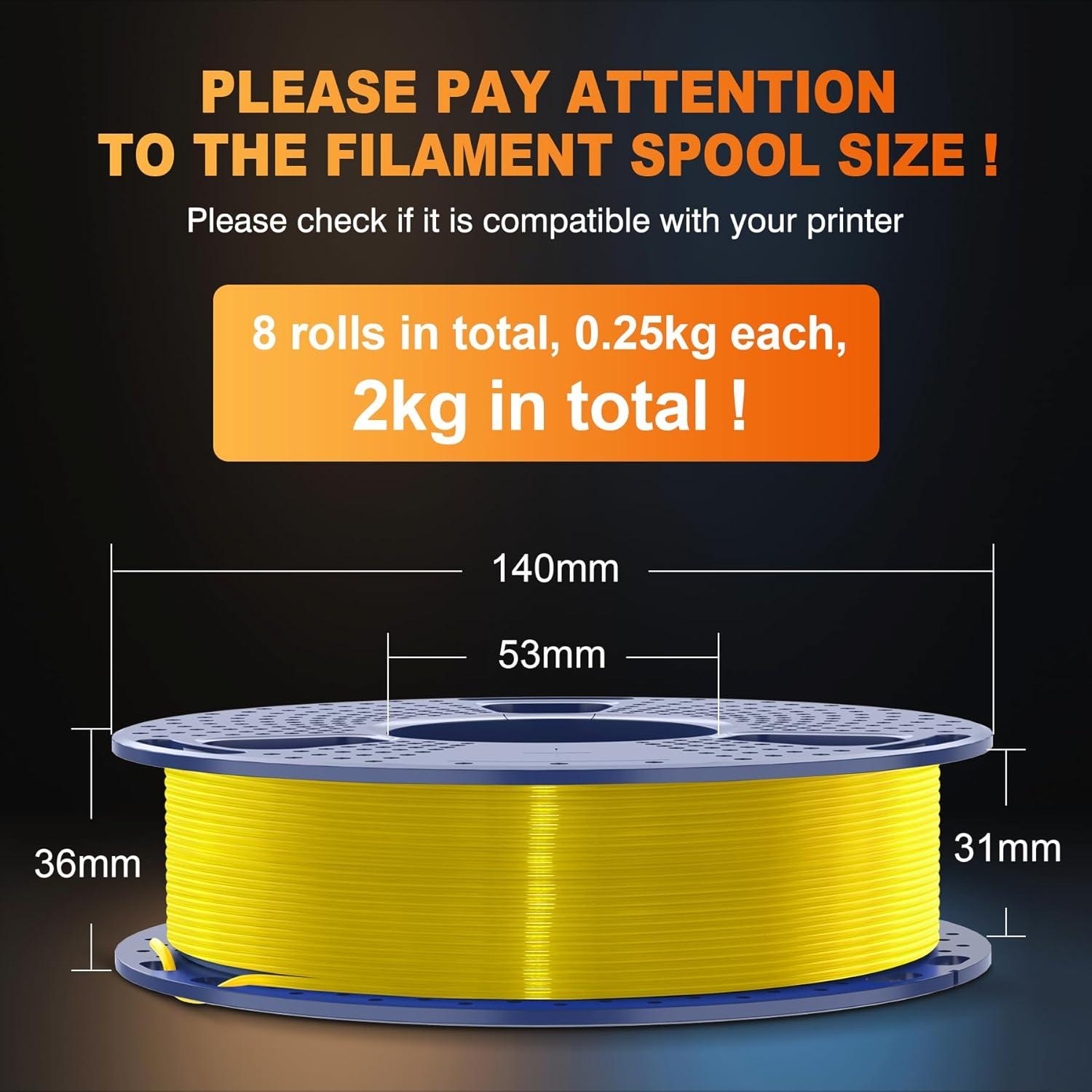imageSUNLU PLA Filament 175mm Black 5KG Neatly Wound PLA Meta 3D Printing Filament Tougher and Fast Printing Dimensional Accuracy  002 mm 5KG Spool11lbs Fits for Most FDM 3D PrintersPla Meta Bundle 250g8