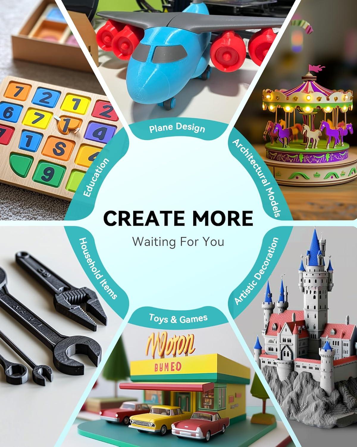 imageSUNLU PLA Filament 175mm Black 5KG Neatly Wound PLA Meta 3D Printing Filament Tougher and Fast Printing Dimensional Accuracy  002 mm 5KG Spool11lbs Fits for Most FDM 3D Printers1000g Black