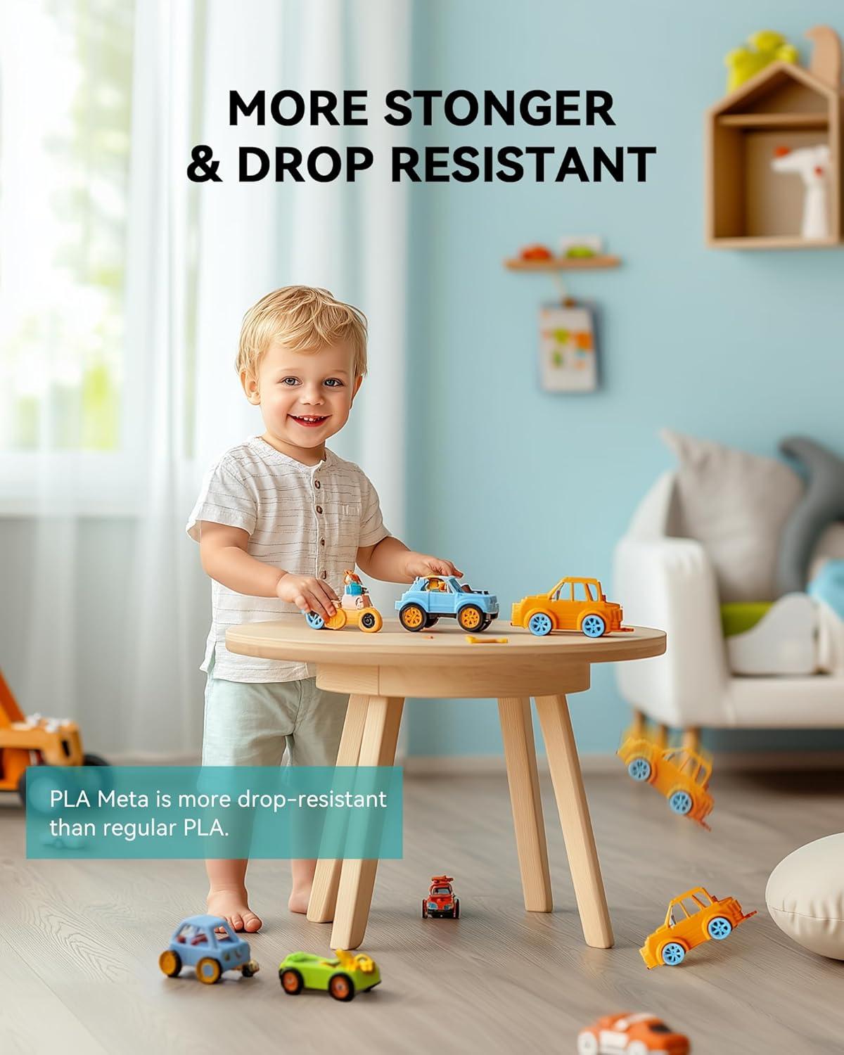 imageSUNLU PLA Filament 175mm Black 5KG Neatly Wound PLA Meta 3D Printing Filament Tougher and Fast Printing Dimensional Accuracy  002 mm 5KG Spool11lbs Fits for Most FDM 3D Printers1kg Sakura Pink