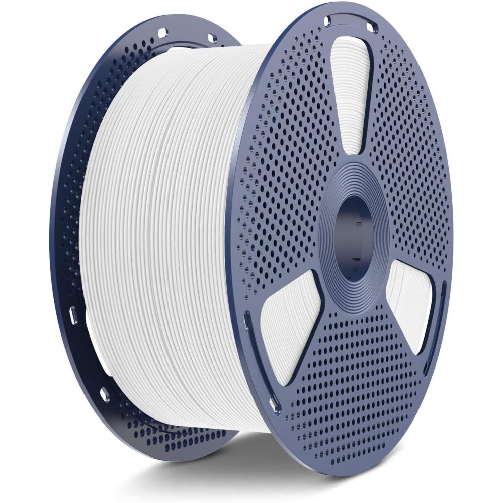 imageSUNLU High Speed PETG 3D Filament 175mm 30mms  600mms Print Range High Flow Speedy 3D Printer Filament Fit Most FDM Printers Dimensional Accuracy  002mm 1kg Spool Black5kg White