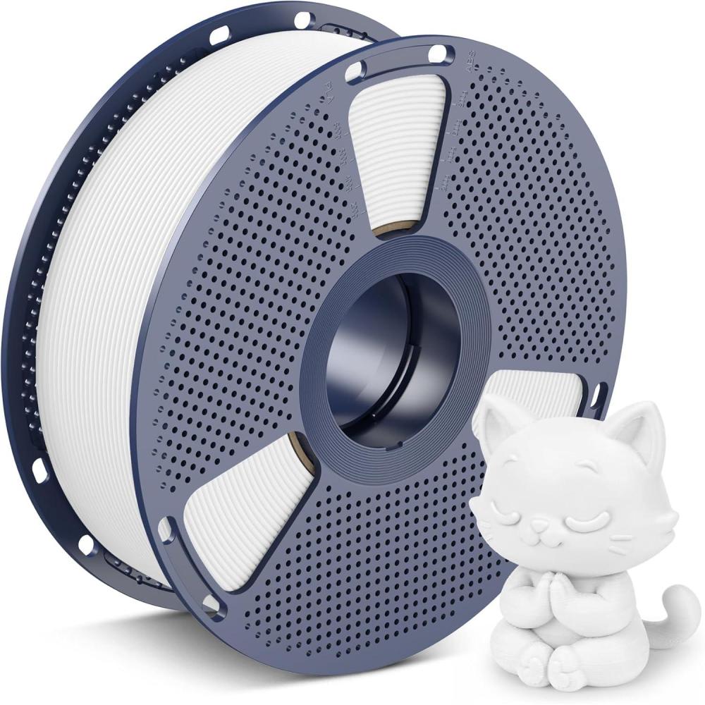 imageSUNLU High Speed PLA Classic 3D Filament 175mm600mms High Toughness PLA FilamentMatte Texture NoTanglingFit Most FDM Printers Dimensional Accuracy  002mm 1kg SpoolChocolate1000g White