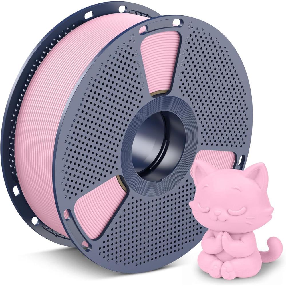 imageSUNLU High Speed PLA Classic 3D Filament 175mm600mms High Toughness PLA FilamentMatte Texture NoTanglingFit Most FDM Printers Dimensional Accuracy  002mm 1kg SpoolChocolate1kg Sakura Pink