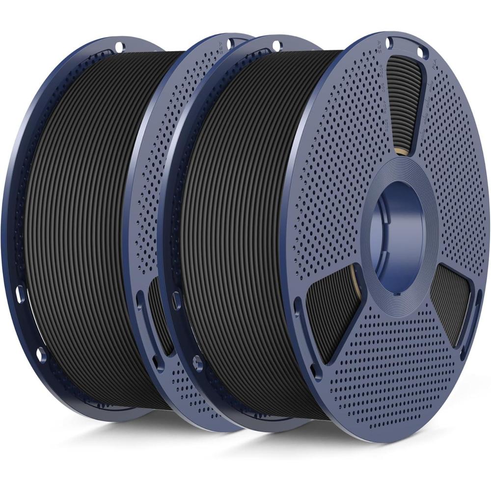 imageSUNLU High Speed PLA Classic 3D Filament 175mm600mms High Toughness PLA FilamentMatte Texture NoTanglingFit Most FDM Printers Dimensional Accuracy  002mm 1kg SpoolChocolate2000g Blackblack