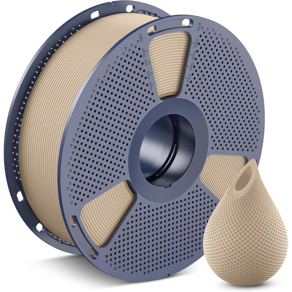 imageSUNLU PETG Filament 175mmStrong 3D Printer FilamentUltraLow StringingExceptional Layer Adhesion ampamp High ToughnessDimensional Accuracy  002 mmFit Most FDM 3D Printers1kg SpoolBlack1kg Oak