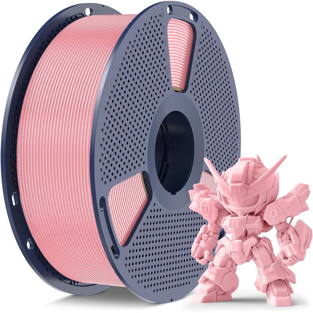 imageSUNLU PLA Filament 175mm Black 5KG Neatly Wound PLA Meta 3D Printing Filament Tougher and Fast Printing Dimensional Accuracy  002 mm 5KG Spool11lbs Fits for Most FDM 3D Printers1kg Sakura Pink