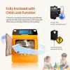 image3D Printer for Kids Safe for Children Toy 3D Printer STEM Learning Mate WiFi ampamp App Control Weekly Update Toy Library Touch Screen Mini Size Easy SettingOne Click to Print3D Printer for kids  Orange
