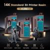 imageSUNLU 3D Printer Resin 1kg Fast Curing Standard 3D Resin for LCD DLP SLA Resin 3D Printers 395405nm UV Light Curing 3D Printing Liquid Photopolymer Resin Low Shrinkage High Precision 1000g GreyHigh Precision 14K 2kg grey