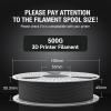 imageSUNLU 500G PA12CF 3D Filament 175mm Carbon Fiber Nylon Filament Excellent Wear ampamp Oil Resistance HeatResistant Spool Engineering Filament Dimensional Accuracy 002mm 05KG Spool Black05kg Pa6cf Black
