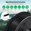 imageSUNLU ASA Filament 175mm UVRainHeat Resistant Tough 3D Printer Filament Great for Printing Outdoor Functional Mechanical Parts 1kg Spool 22lbs Black1000g Asa Black