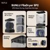 imageSUNLU Filament Dryer SP2 and Filament Storage Box 70 Max Temperature for 3D Printing Filament Drying and Sealing with Heat Control Compatible with 175mm285mm PLA PETG TPU ABS PA PCFilament Dryer SP2  Dryer Base  Storage Box