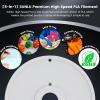 imageSUNLU High Speed 175mm PLA Filament 1KG Red 30600mms Print Range 1KGLarge Spool 5kg White