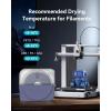 imageSUNLU Official Filament Dryer S1 Plus Builtin Circulation Fan Filament Dryer Box Storage Box for 3D Printer Filament 175 285 300 S1 Plus GreyS1 Plus Bluegrey