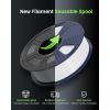 imageSUNLU PETG Filament 175mmStrong 3D Printer FilamentUltraLow StringingExceptional Layer Adhesion ampamp High ToughnessDimensional Accuracy  002 mmFit Most FDM 3D Printers1kg SpoolBlack2kg Blackwhite