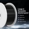 imageSUNLU PLA Filament 175mm Black 5KG Neatly Wound PLA Meta 3D Printing Filament Tougher and Fast Printing Dimensional Accuracy  002 mm 5KG Spool11lbs Fits for Most FDM 3D PrintersLarge Spool 5kg Pla Meta White