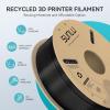 imageSUNLU PLA Matte Filament 175mm 3D Printer Filament 175mm 002mm Matte PLA Fit Most FDM 3D Printer 1KG Cardboard Spool Black
