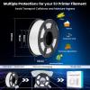 imageSUNLU PLA Plus Filament 175mm Black 1KG Neatly Wound 3D Printer Filament 175mm PLA 1000g Dimensional Accuracy  002 mm Fit Most FDM 3D Printers 1kg Spool 22lbs Black2kg Pla Plus Whitewhite
