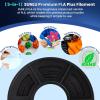 imageSUNLU PLA Plus Filament 175mm Black 1KG Neatly Wound 3D Printer Filament 175mm PLA 1000g Dimensional Accuracy  002 mm Fit Most FDM 3D Printers 1kg Spool 22lbs Black2kg Pla Plus Blackblack