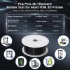 imageSUNLU PLA Plus Filament 175mm Black 1KG Neatly Wound 3D Printer Filament 175mm PLA 1000g Dimensional Accuracy  002 mm Fit Most FDM 3D Printers 1kg Spool 22lbs BlackLarge Spool 5kg Pla Plus Black