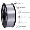 imageSUNLU Silk PLA Filament 175mm Neatly Wound Shiny PLA 3D Printer Filament Dimensional Accuracy  002mm Fit Most 3D Printers Good Vacuum Packaging 1kg Spool22lbs 330 Meters Silky Silver1000g Silk Silver