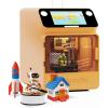 image3D Printer for Kids Safe for Children Toy 3D Printer STEM Learning Mate WiFi ampamp App Control Weekly Update Toy Library Touch Screen Mini Size Easy SettingOne Click to Print3D Printer for kids  Orange