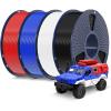 4kg Pla Black+white+blue+red 4kg Pla Black+white+blue+red