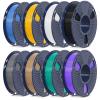 8 Spool (Black+white+blue+green+yellow+burlywood+purple+grey) 8 Spool (Black+white+blue+green+yellow+burlywood+purple+grey)