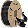 imageSUNLU PLA Filament 175mm 3D Printer Filament 175mm 002mm Fit Most FDM 3D Printer 1KG Cardboard Spool Black
