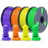 4kg Pla Fluorescent Purple+green+yellow+orange 4kg Pla Fluorescent Purple+green+yellow+orange