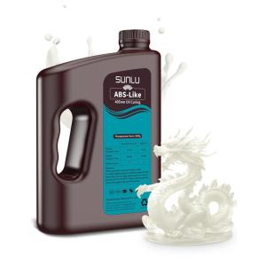 imageSUNLU 3000G ABS Like Resin for 3D Printer 405nm UV Curing Photopolymer Rapid 3D Resin for 2K 4K 6K 8K LCDDLPSLA 3D Printers NonBrittle ampamp High Precision ampamp Low Shrinkage 3KG Dark Grey3KG Clear