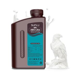 imageSUNLU 3000G ABS Like Resin for 3D Printer 405nm UV Curing Photopolymer Rapid 3D Resin for 2K 4K 6K 8K LCDDLPSLA 3D Printers NonBrittle ampamp High Precision ampamp Low Shrinkage 3KG Dark Grey1KG White