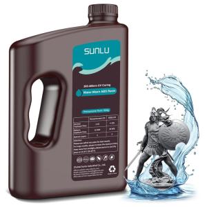 imageSUNLU 3000G ABS Like Resin for 3D Printer 405nm UV Curing Photopolymer Rapid 3D Resin for 2K 4K 6K 8K LCDDLPSLA 3D Printers NonBrittle ampamp High Precision ampamp Low Shrinkage 3KG Dark GreyWaterWash ABS Resin 3000gDark Grey