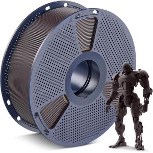 imageSUNLU 3D Printer Filament 10kg Bundle Neatly Wound PLA Filament 175mm 002mm 1kg per Spool 10 Packs BlackWhiteGreyRedOlive GreenYellowBlue GreyWoodSilverTransparent1000g Pla Chestnut Black