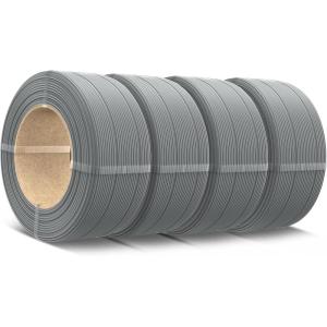 imageSUNLU 500g PLA Refill Filament 175mm Refill PLA 3D Printer Filament Suitable for Bambu Lab Filament and SUNLU Reusable spools Dimensional Accuracy  002 mm 05kg per Spool 4 Pcs 4 White05kg4 Greygreygreygrey